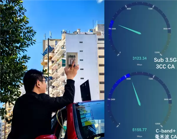 华为宣布完成拉美首个5G-A双路径性能验证:单用户下行峰值突破5Gbps