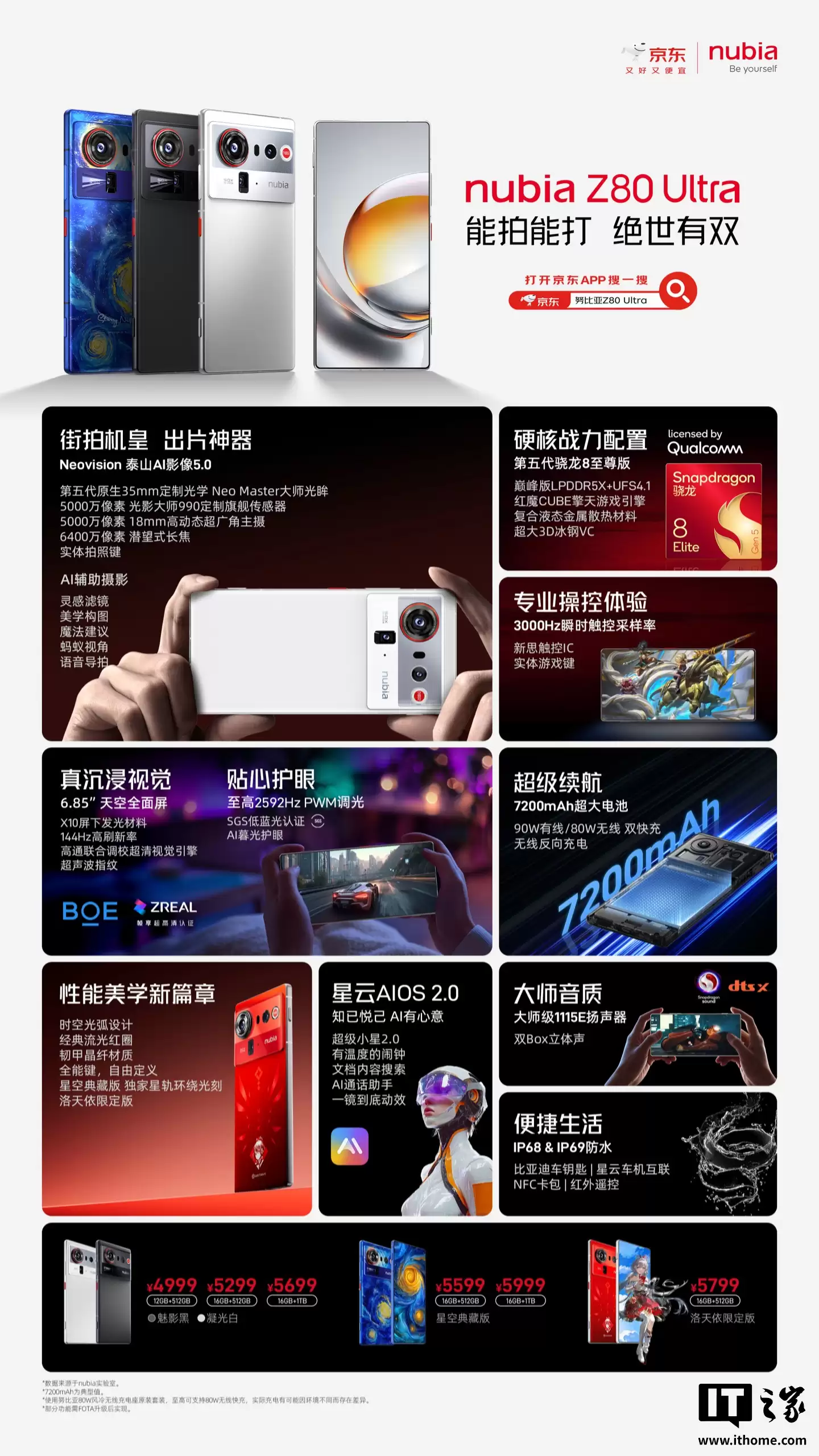 努比亚 Z80 Ultra 洛天依限定版手机第 2 波限量发售定档 11 月 16 日，5799 元