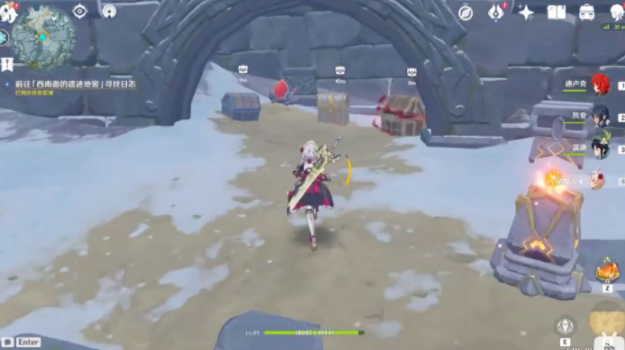 《原神》覆雪之路怎么解密