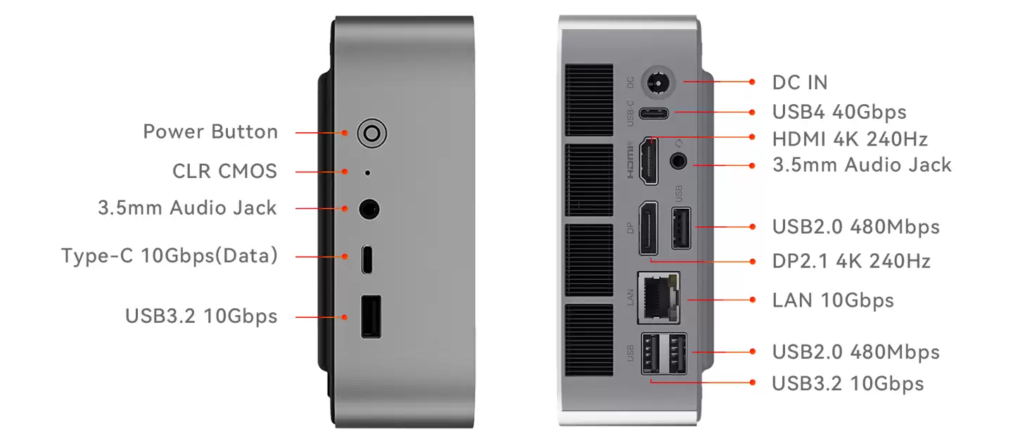 零刻推出SER9 Max迷你主机:锐龙7 H255,搭载万兆RJ45网口