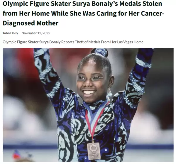 连偷四天!法国前国家运动员奖牌在美国家中全部被盗