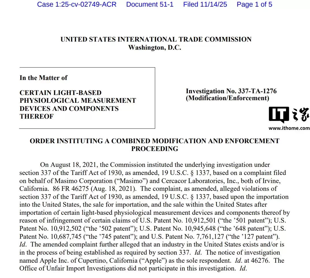 苹果的“B计划”遇挑战，Apple Watch血氧功能在美国再度面临禁售风险