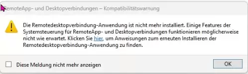 部分微软 Win11 24H2/25H2 用户反馈内置远程桌面应用自动卸载，原因不明