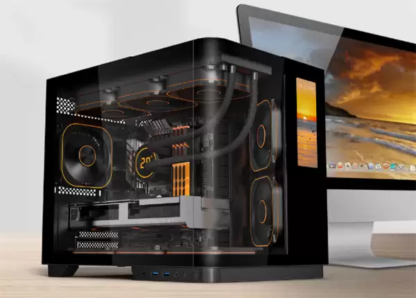 宏碁宙斯智幕AirL机箱首发299元:曲面海景房 配6.2英寸大屏
