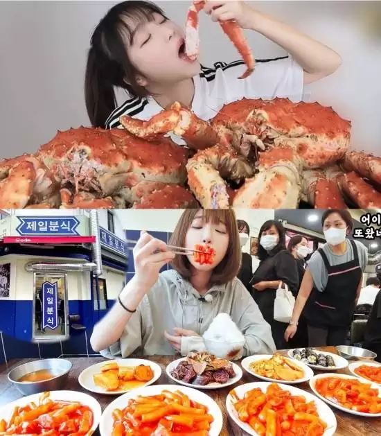 每日摄入3万卡路里！韩国美女吃播网红Tzuyang 每年外卖花费近20万元