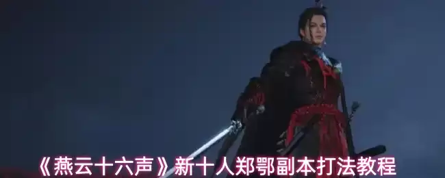 《燕云十六声》新十人郑鄂副本打法教程