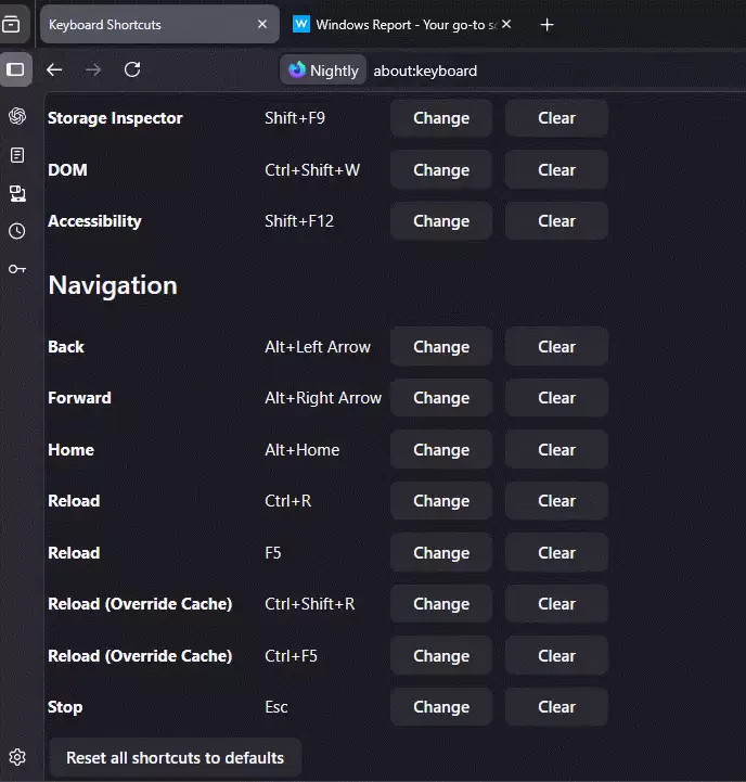 Firefox 火狐浏览器将支持自定义快捷键，用户 20 年等待终成真