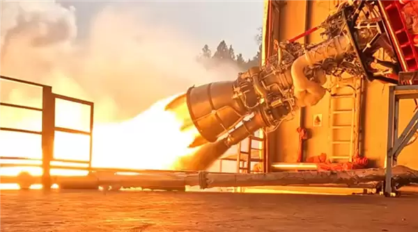 重大突破！星河动力苍垅-50发动机完成高精度、大梯度深度变推力试车