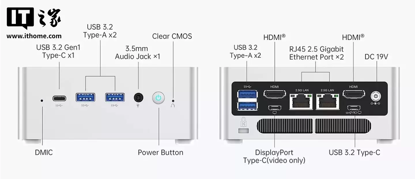 铭凡推出NAB3R迷你主机：英特尔酷睿i3-1220P处理器，双2.5G以太网口