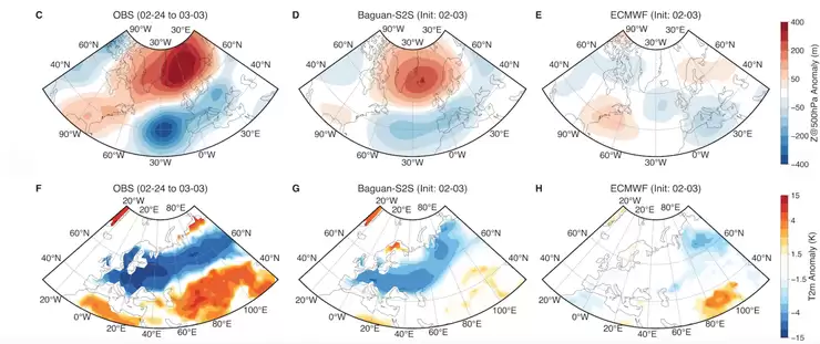 阿里达摩院八观气象大模型升级,比权威气象机构早一周预测超级寒潮