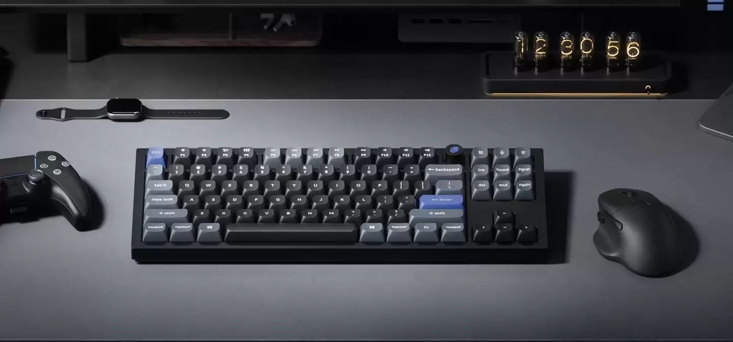 Keychron发布三款铝合金HE 8K磁轴键盘