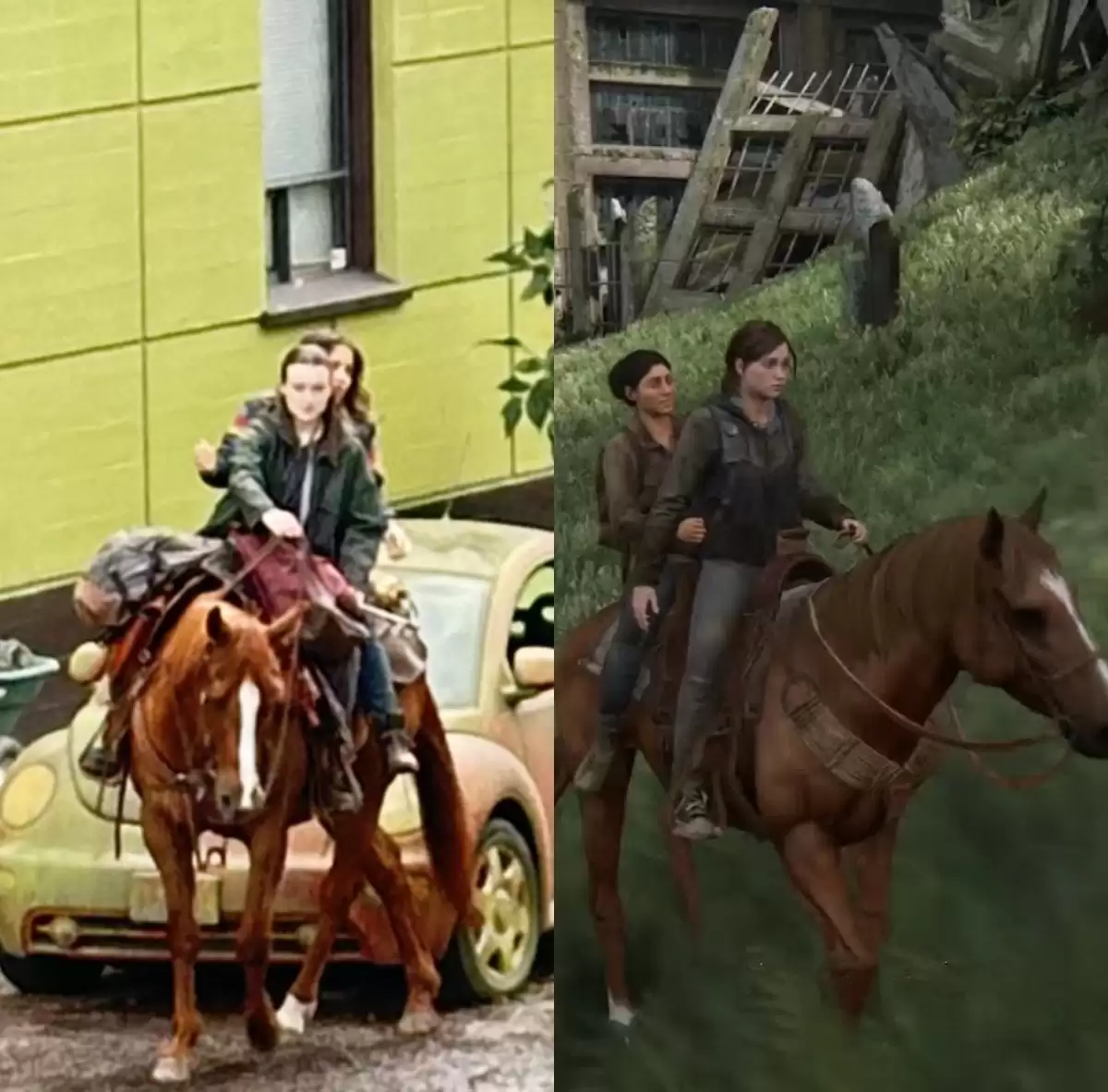 《最后生还者》第二季片场照曝光,场景高度还原游戏经典