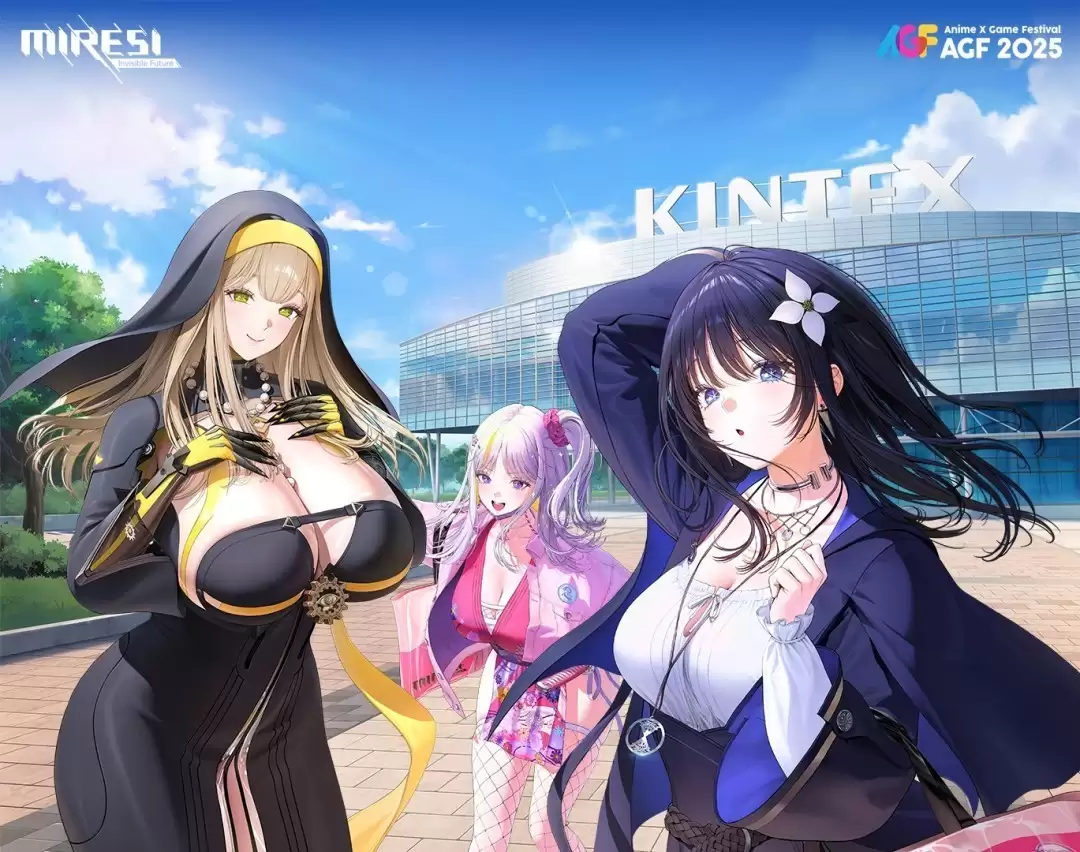 Miresi:看不见的未来惊艳亮相2025韩国动漫游戏节