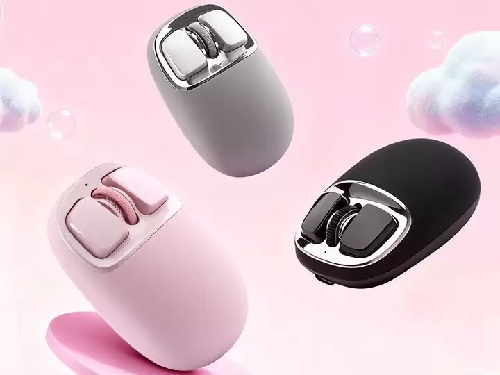 YUNZII 键设宇宙首次涉足鼠标领域,推出硅胶材质柔和手感 C1