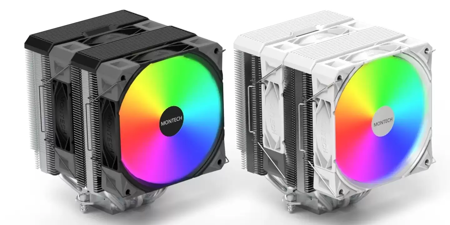 MONTECH 推出 NX600 风冷散热器：双塔双风扇，六热管铜底