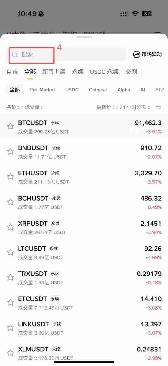 如何使用币安进行永续合约的做多和做空?币安进行永续合约的做多和做空的图文教程