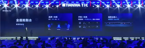 天马发布49.6英寸车载全景沉浸天轩屏:能变弯的中控屏也来了