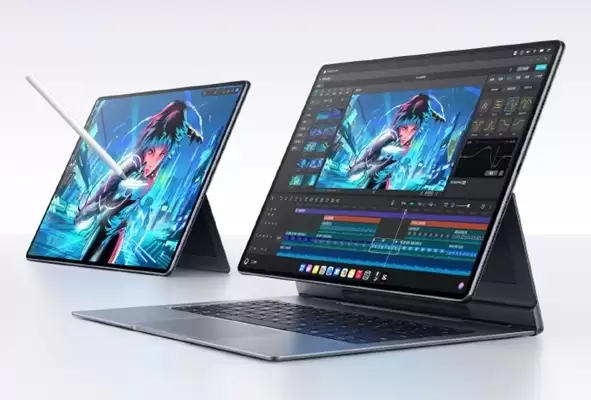 华为发布MatePad Edge二合一平板，鸿蒙生态融合开启高效多模体验