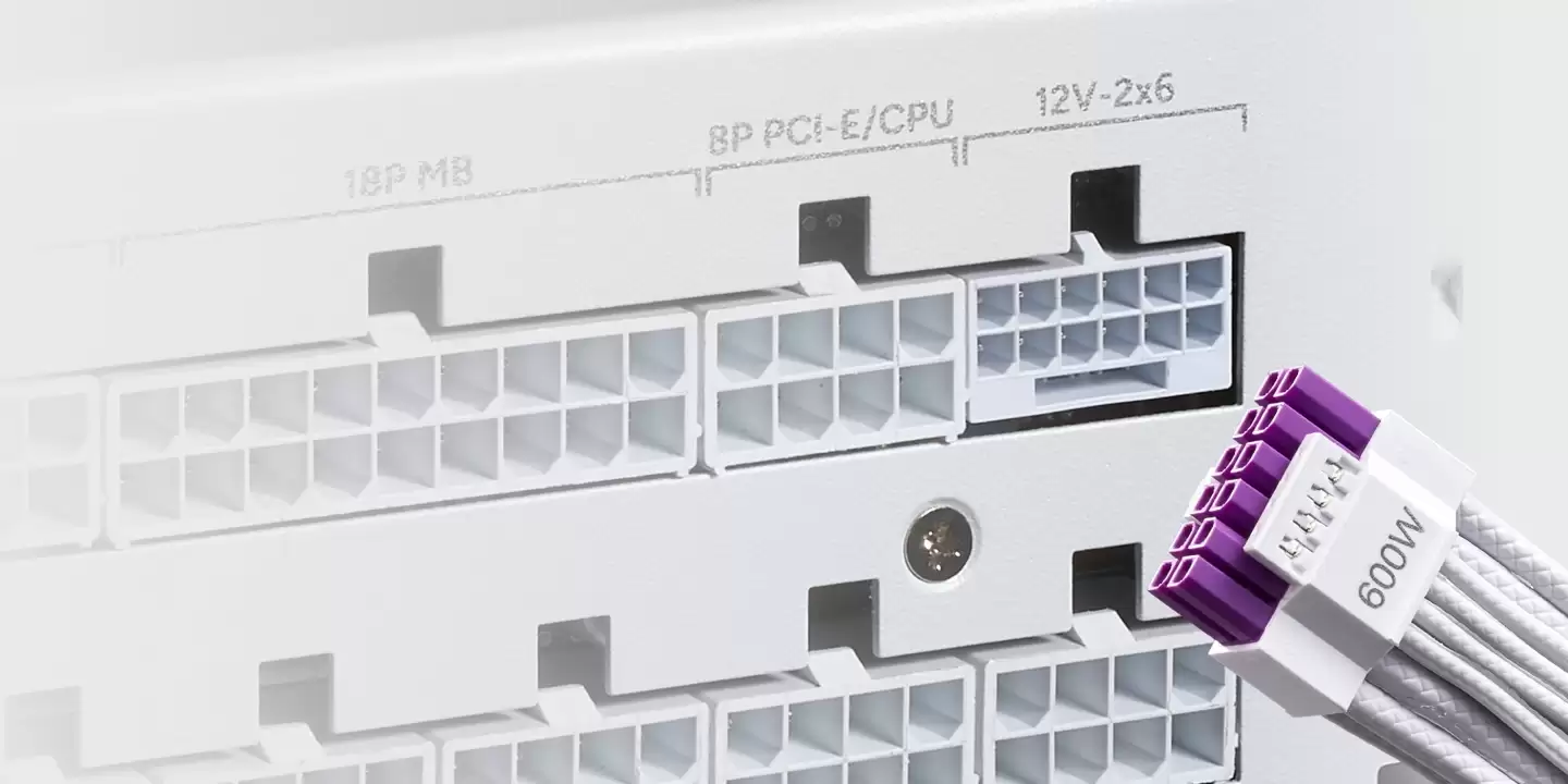 酷冷至尊推出白色版 Elite Gold 金牌电源,可选 650W / 750W / 850W