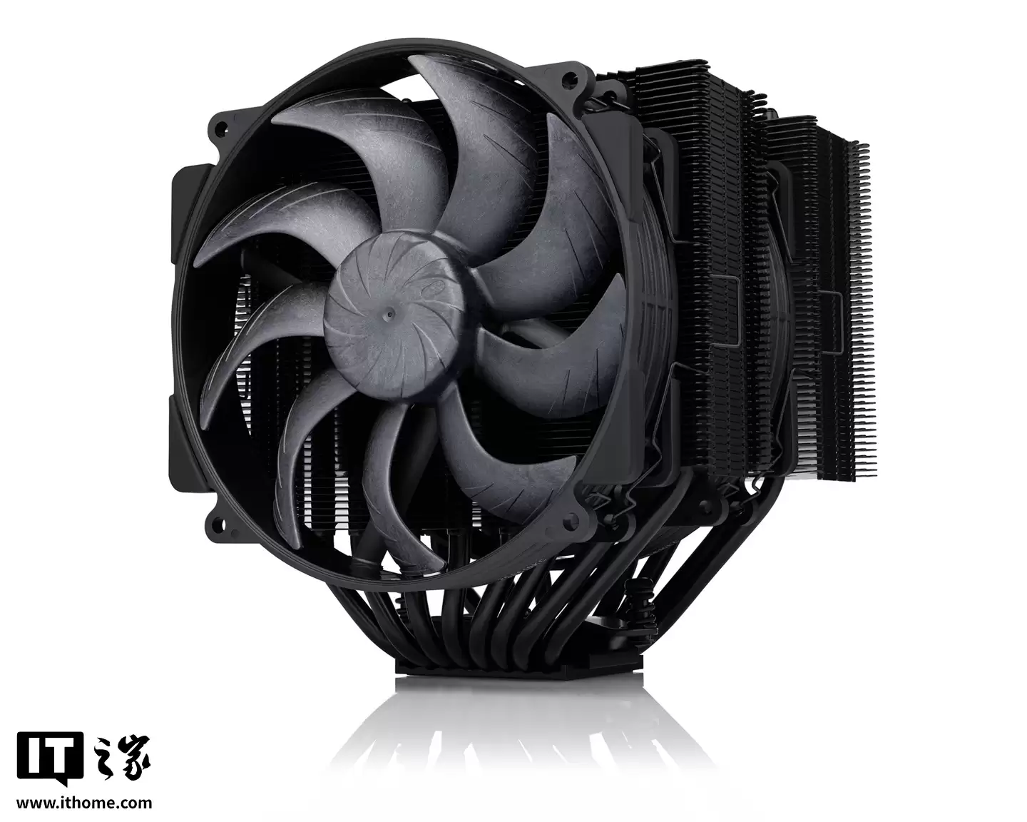 猫头鹰推出 Chromax.black 黑化版 NH-D15 G2/NF-A14x25 G2 风冷散热器 / 风扇