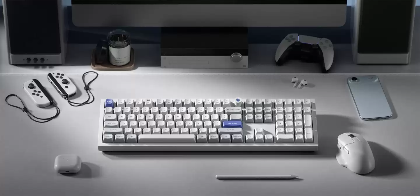 Keychron 发布三款 Q HE 8K 键盘新品：结合 TMR 磁轴与 8000Hz 回报率