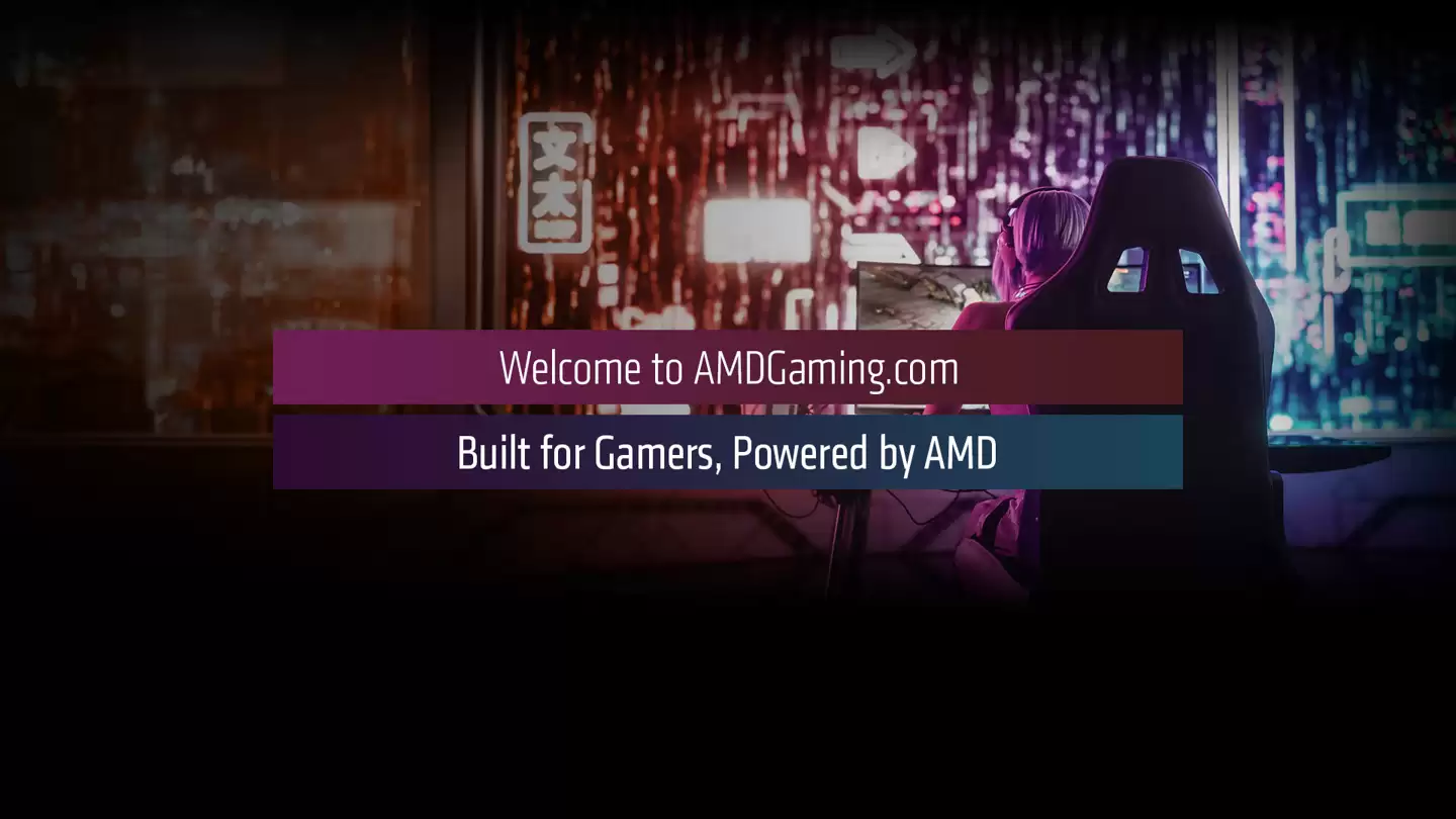 AMD 推出全新游戏玩家社区 AMDGaming.com