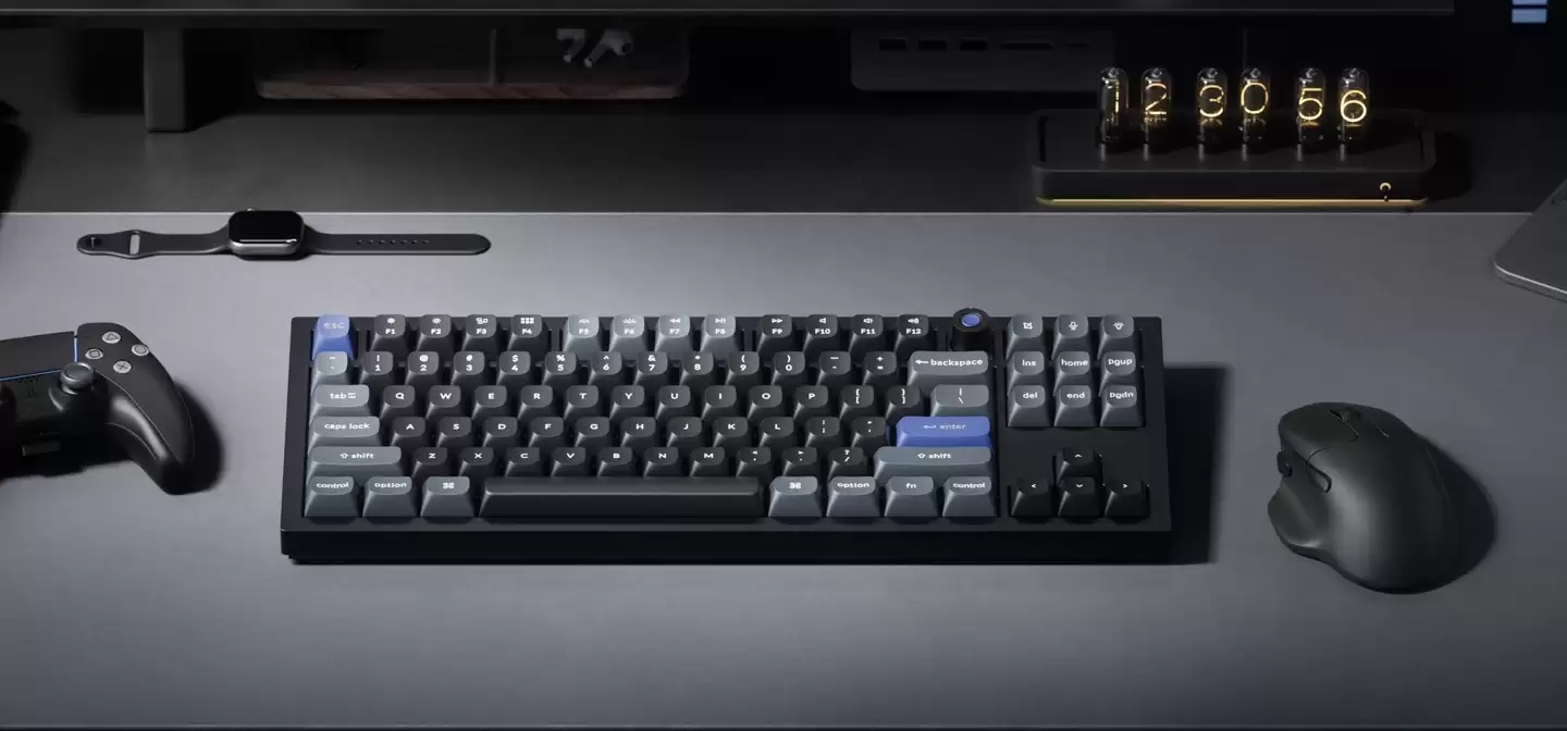 Keychron 发布三款 Q HE 8K 键盘新品：结合 TMR 磁轴与 8000Hz 回报率