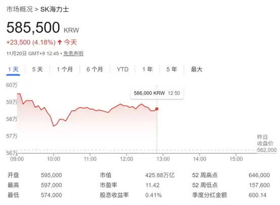 SK海力士目标价上调至87万韩元，AI驱动存储需求爆发