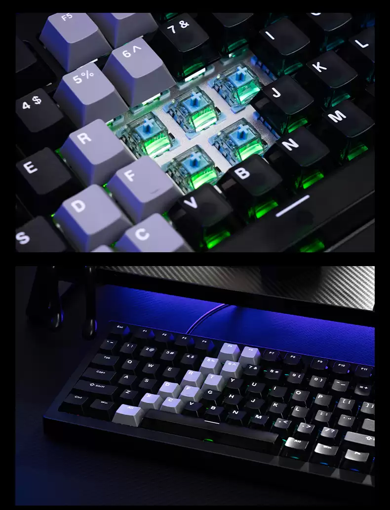 Akko 推出 5075 / 5087 V3 HE 有线磁轴键盘：8kHz 回报率，双拼键帽