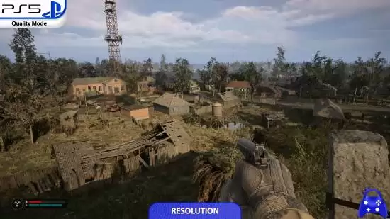 潜行者2PS5与PS5 Pro画质对比:分辨率提升显著