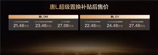 解锁“车位到车位”领航辅助！比亚迪唐L新色版上市：21.48万起