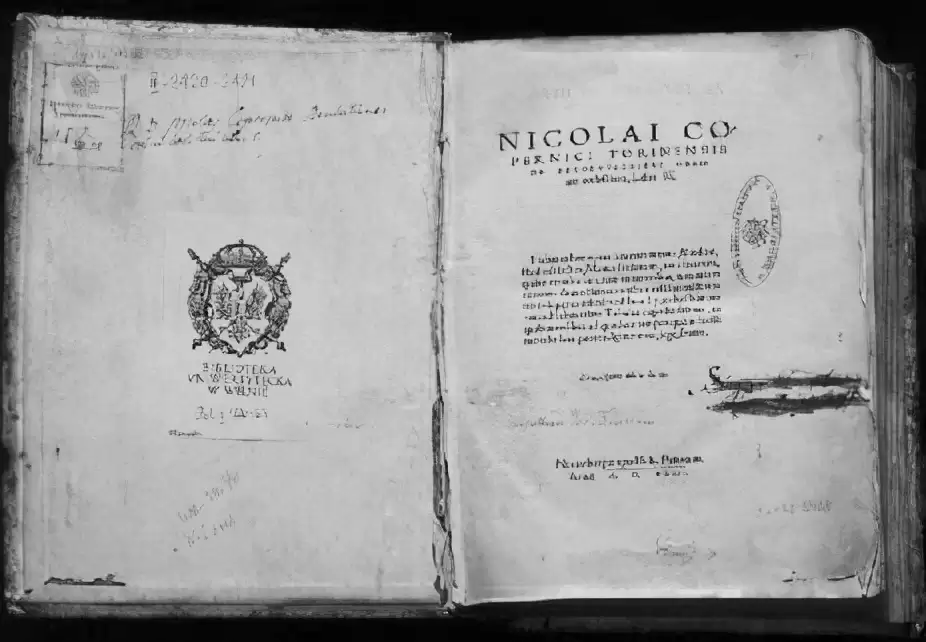 《天体运行论》扉页