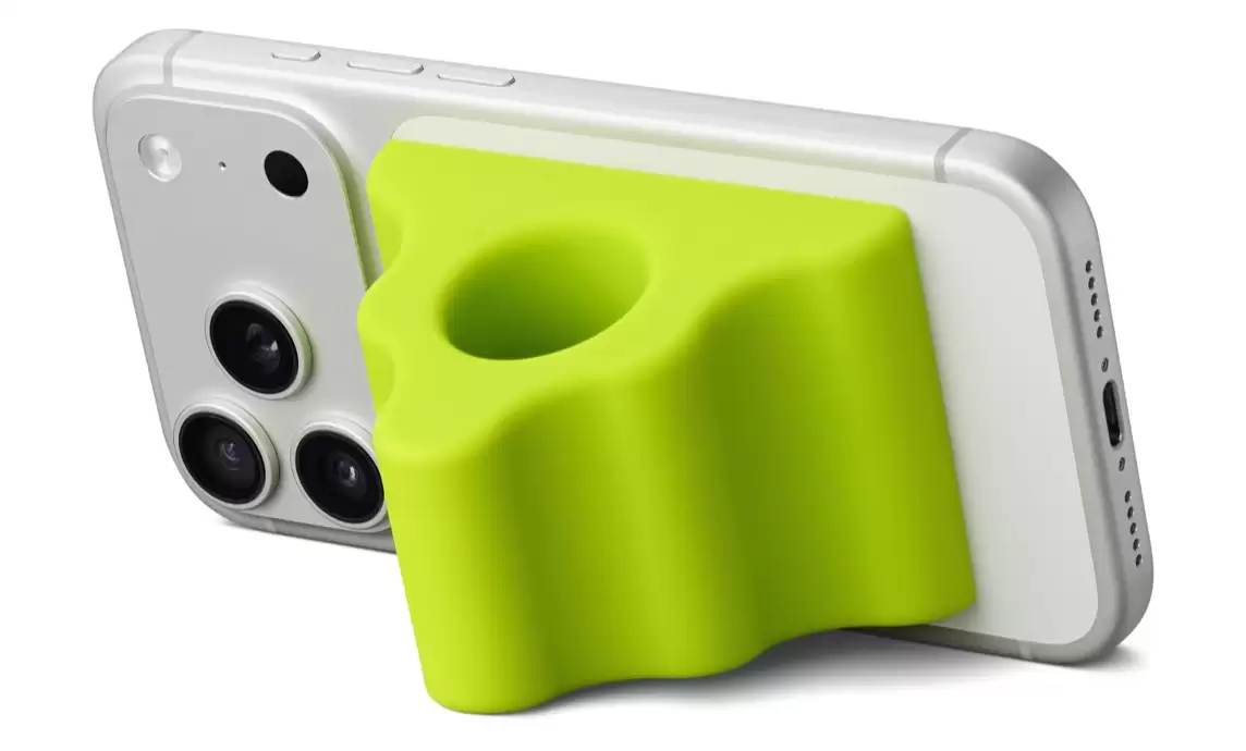 苹果推出联名无障碍握把:适用 iPhone 17 等,无需费力即可稳固持握