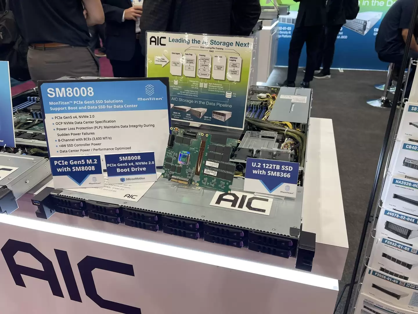 慧荣展示 SM8008 SSD 主控：双重身份赋能数据中心启动盘与数据盘