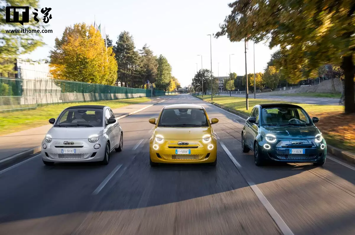 菲亚特新款 500 Hybrid 小车发布:64 马力混动系统,6 速手动变速箱