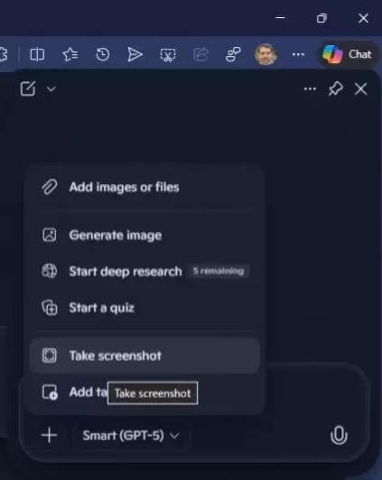 微软 Edge 浏览器将升级 Copilot 交互:截图到 AI 分析,一气呵成