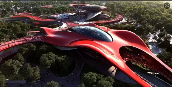 法拉利博物馆落户北京城市副中心：亚洲首家 概念图像像汽车