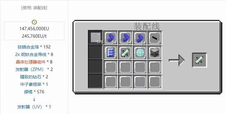 我的世界格雷科技社区版核心机组件合成大全