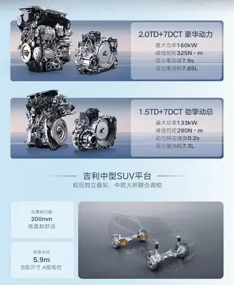 吉利豪越L预售开启,9.39万起售搭14.6英寸大屏