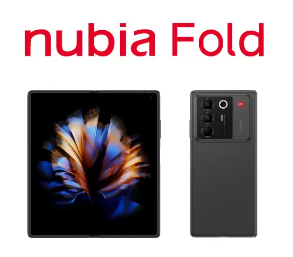 Nubia Fold 曝光:努比亚首款横向折叠手机,有望 2026Q1 登场