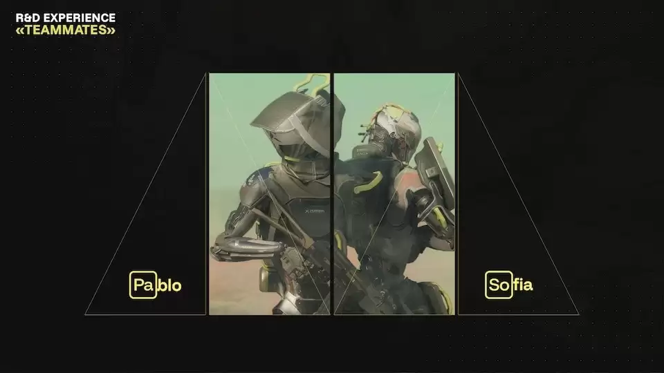 育碧发布AI游戏项目Teammates