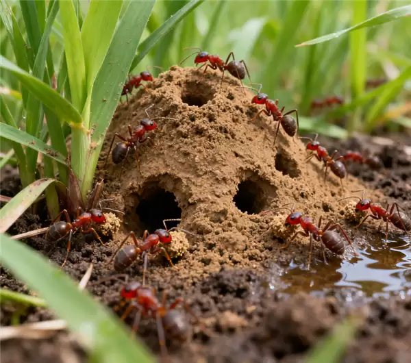 杭州68岁大爷被几百只蚂蚁围攻 送进抢救室