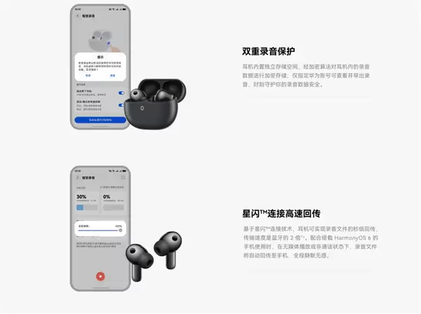 首款星闪音频耳机!华为FreeBuds Pro 5悦彰耳机开售:1499元 母带级无损音质