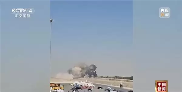 迪拜航展上印度“光辉”战机坠毁！太空都清晰可见