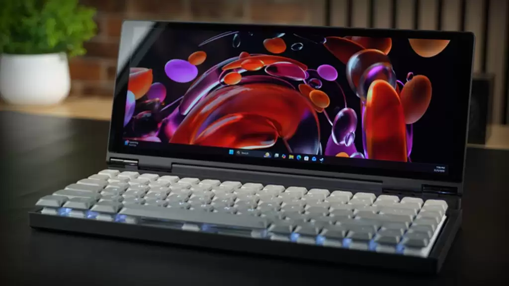 矮轴机械键盘袖珍触控屏笔记本,Kernelcom 项目亮相