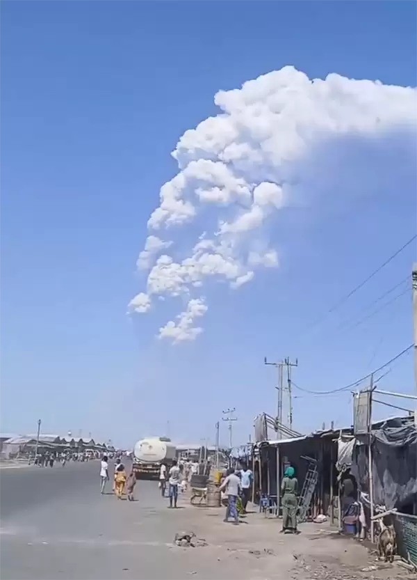 休眠至少10000年 埃塞俄比亚火山历史首次喷发:太空清晰可见