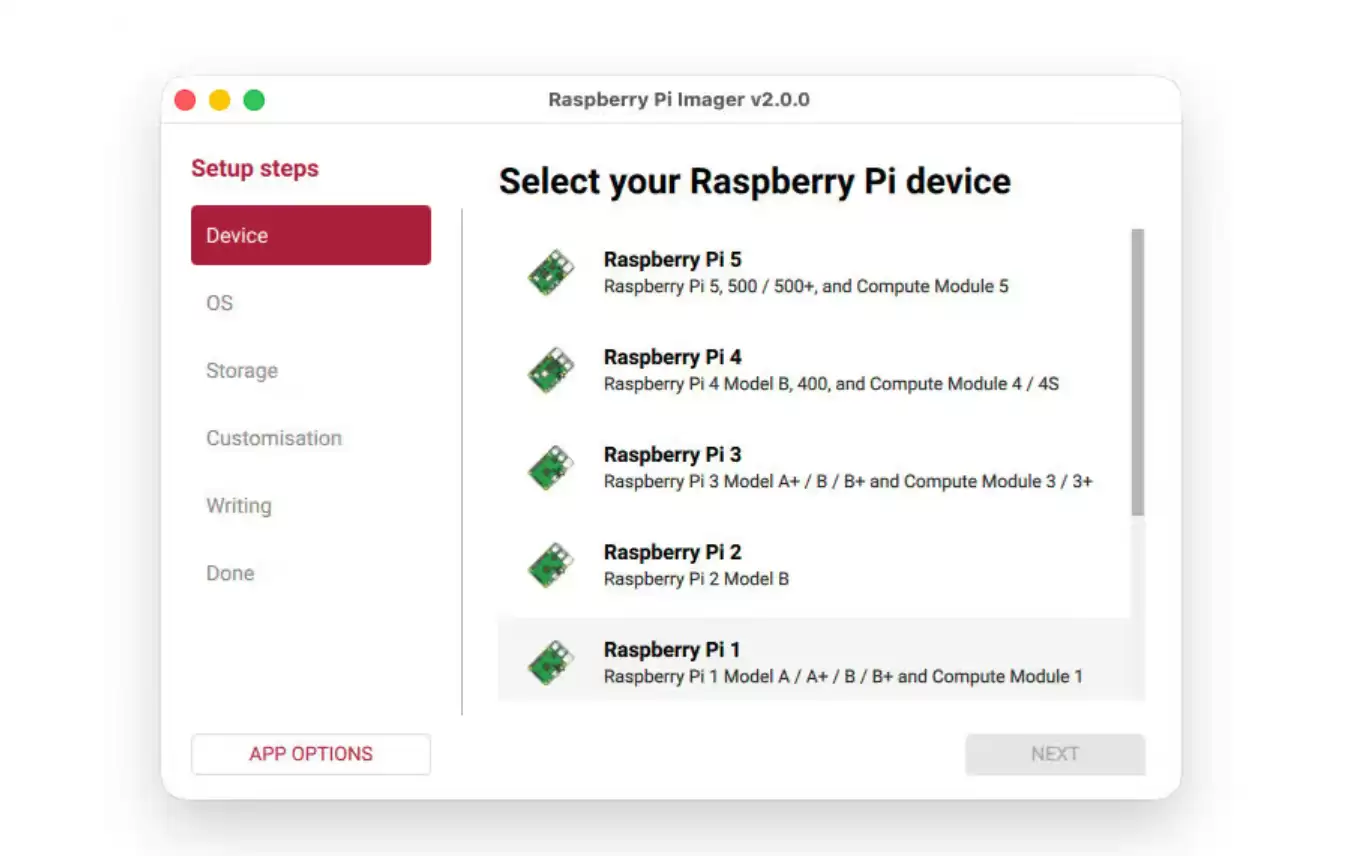 树莓派官方镜像烧录工具 Raspberry Pi Imager 更新 2.0 版本,重构 UI 界面