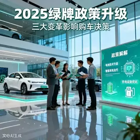 2025绿牌新政：准入收紧、路权统一，新能源车市迎变革