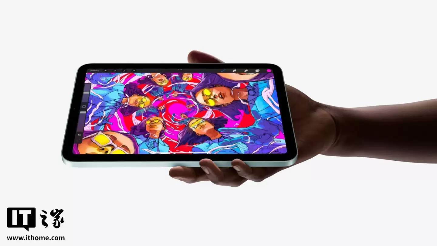 消息称三星明年7月起量产新款iPad mini OLED面板,年产量约300万片