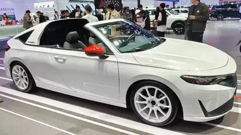 广汽本田Integra敞篷概念车亮相广州车展